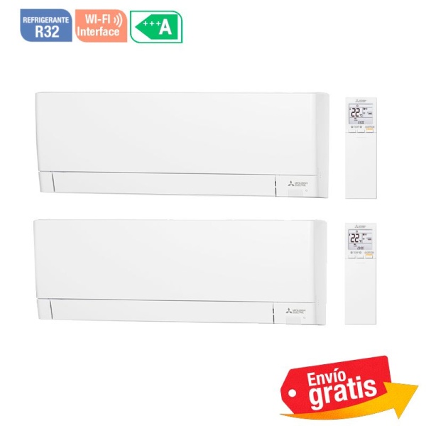 2X1 MITSUBISHI ELECTRIC MXZ-2HA40VF R32 Aire Acondicionado multisplit