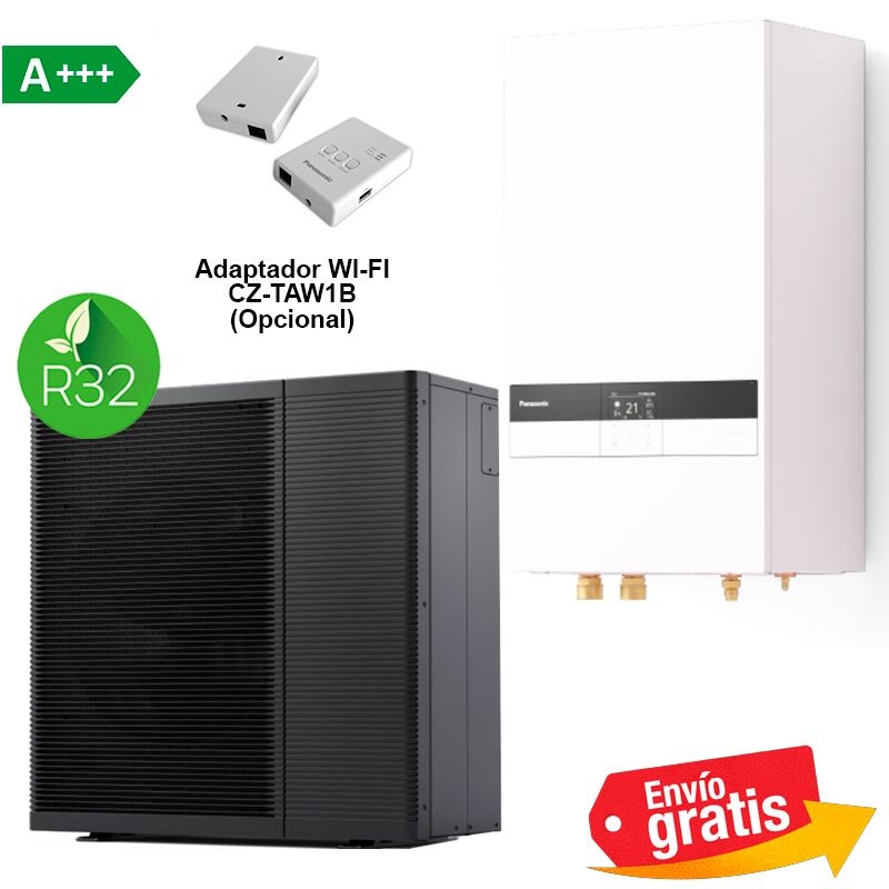 Panasonic Aquarea High Performance Bi-bloc KIT-WC03K3E5 Bomba De Calor ...