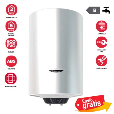 Termo Eléctrico Ariston Pro1 Eco Dry Multis 100 EU