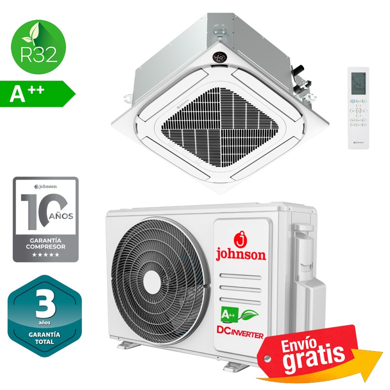 Aire Acondicionado Cassette Johnson JCM35V3K