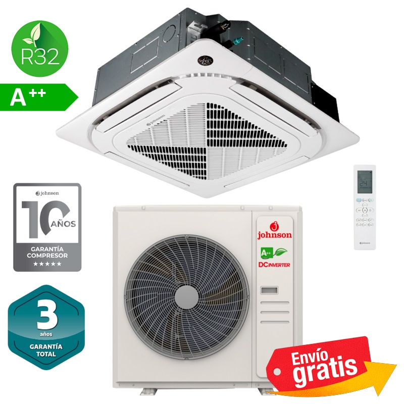 Aire Acondicionado Cassette Johnson JCM140Y3K