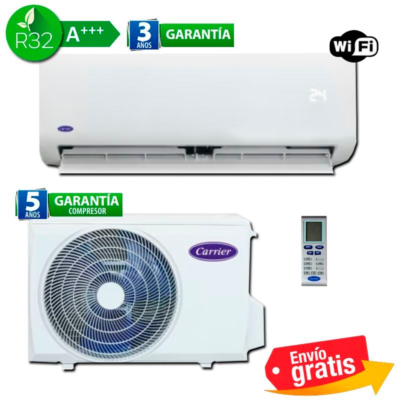 Aire Acondicionado Carrier QHG009D8S 1x1 inverter R32