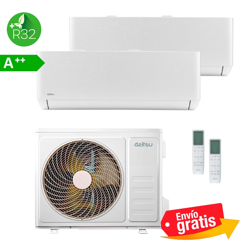 Aire acondicionado 2x1 Daitsu Free Max Artic Plus DSM-912KDT-5 UE18