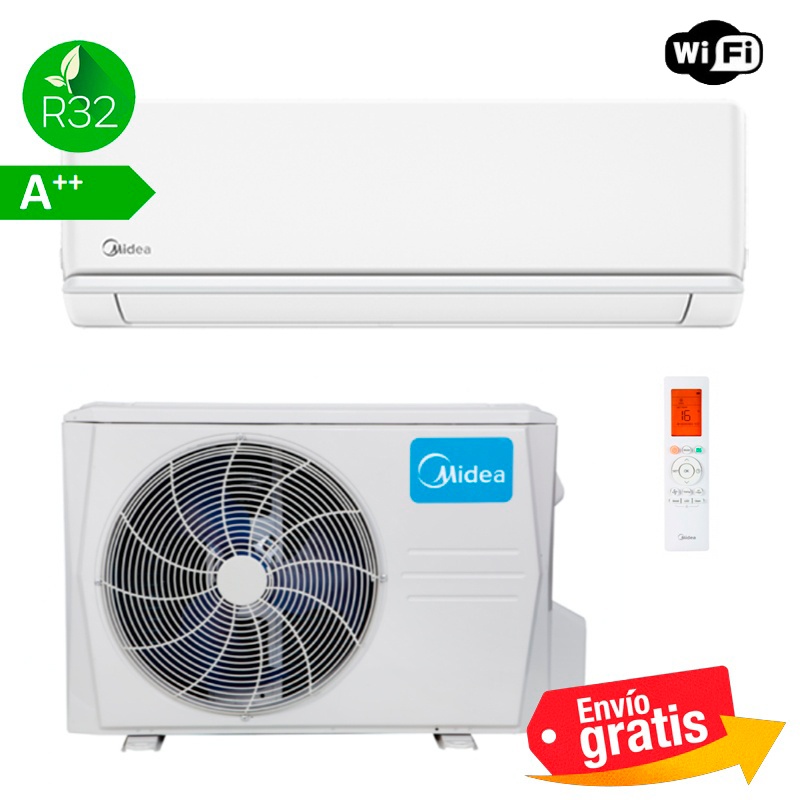 Aire Acondicionado Split 1x1 Midea Blanc 2.0 26(09)N8-1