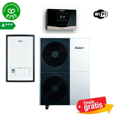 Bomba de calor Vaillant Arotherm Plus 15 (Sistema autónomo) con depósito de ACS