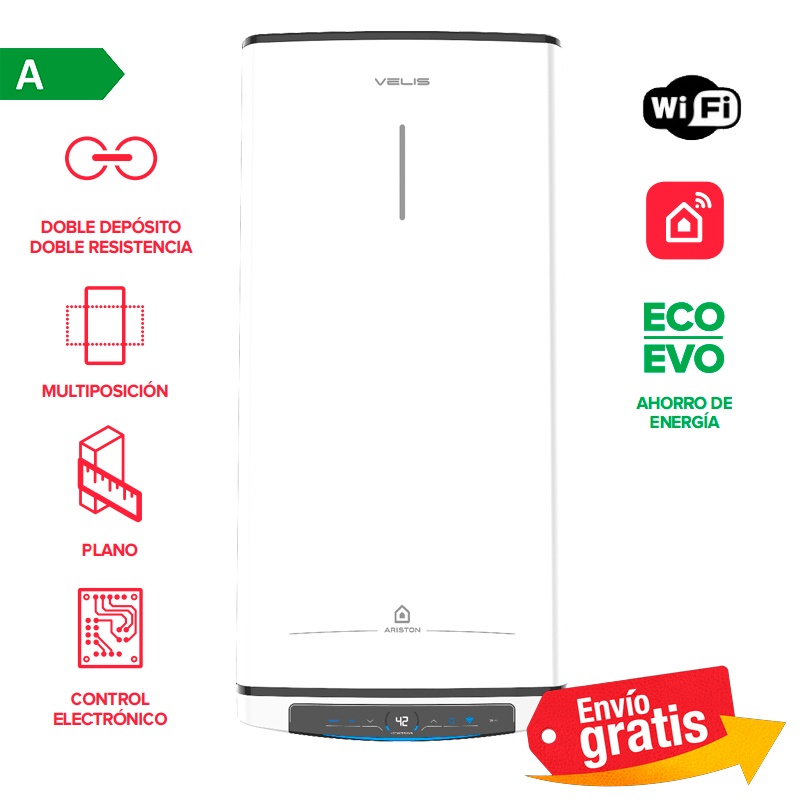 Termo Eléctrico Ariston Velis Pro WiFi 30L