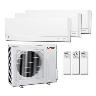 Aire Acondicionado Multisplit 3x1 Mitsubishi MXZ-3F68VF + MSZ-AY25VGKP + MSZ-AY25VGKP + MSZ-AY42VGKP R32