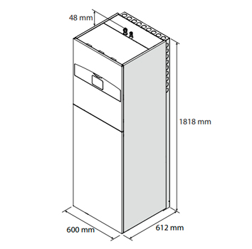 Dimensiones Unidad Interior Nimbus FS 80 S R32