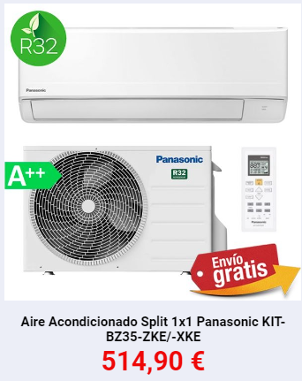 Aire acondicionado Panasonic